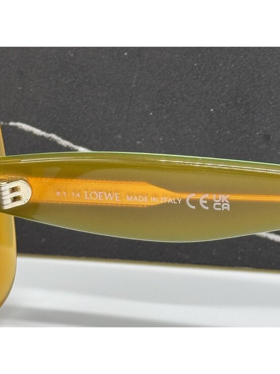 Loewe LW40139U 20A Square Multicolor Unisex Sunglasses NEW